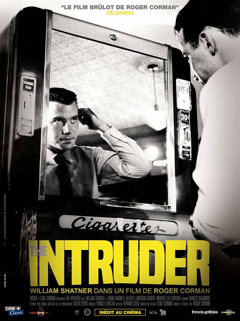 The Intruder (1962) starring William Shatner on DVD on DVD
