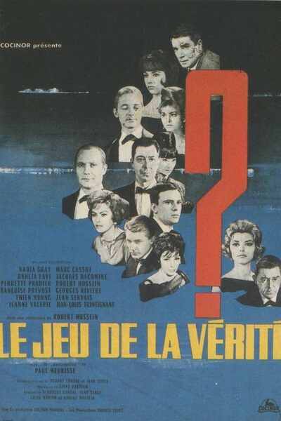 Le jeu de la vérité (1961) with English Subtitles on DVD DVD Le jeu de la vérité (1961) Screenshot 3