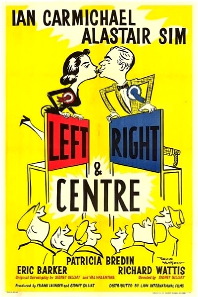 Left Right and Centre (1959) starring Patricia Bredin on DVD on DVD