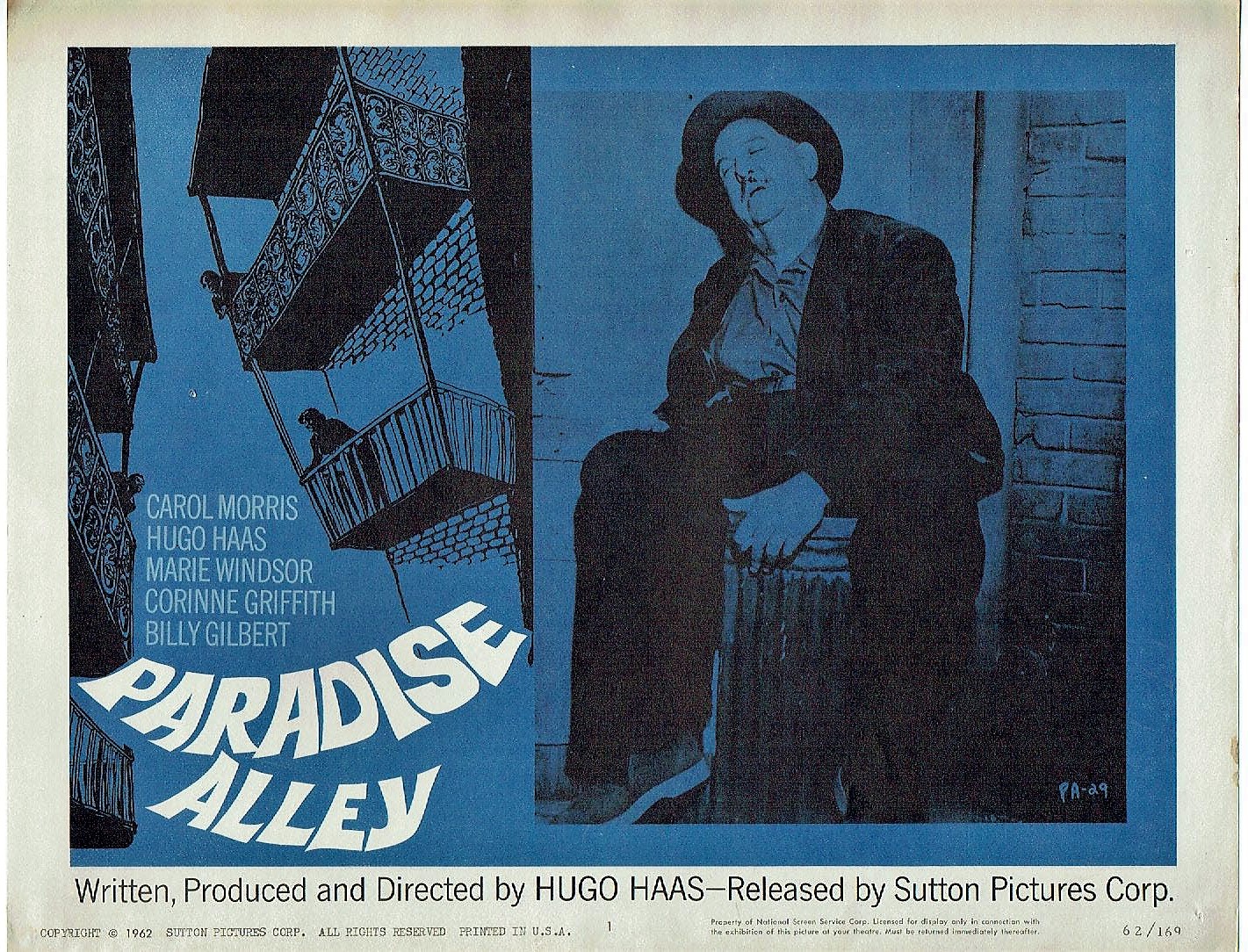 Paradise Alley (1962) Screenshot 3 