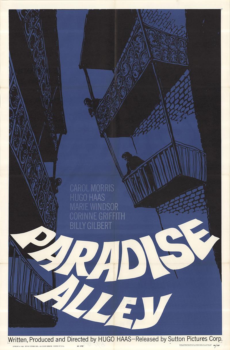 Paradise Alley (1962) starring Hugo Haas on DVD on DVD