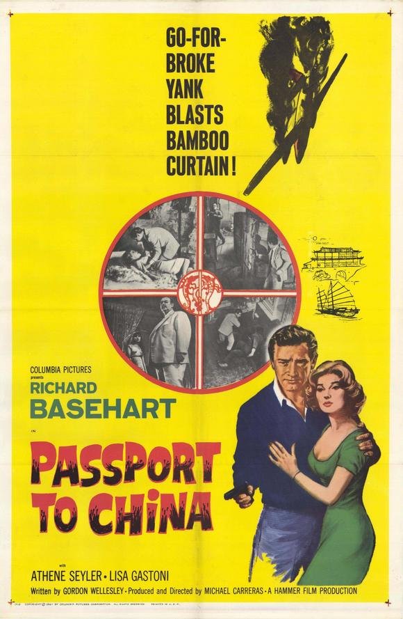 Passport to China (1961) starring Richard Basehart on DVD on DVD