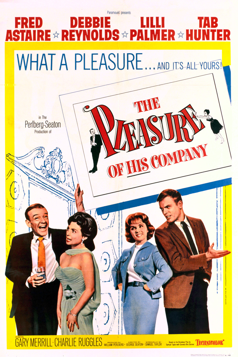The Pleasure of His Company (1961) with English Subtitles on DVD on DVD