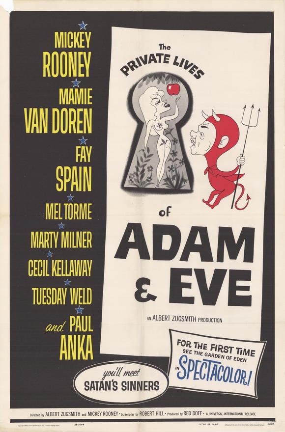 The Private Lives of Adam and Eve (1960) starring Mickey Rooney on DVD on DVD