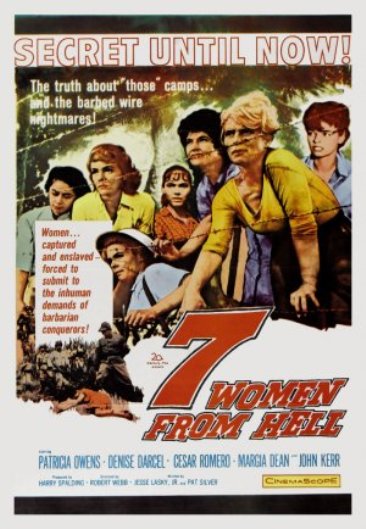 7 Women from Hell (1961) with English Subtitles on DVD on DVD