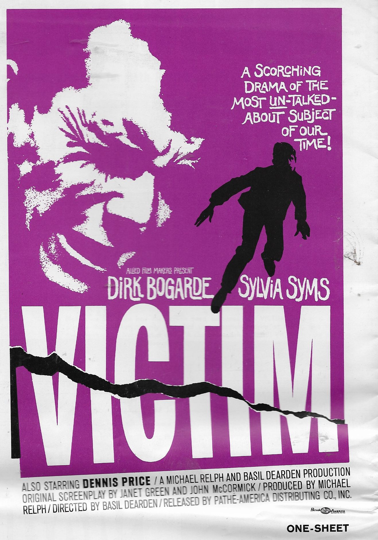 Victim (1961) starring Dirk Bogarde on DVD on DVD