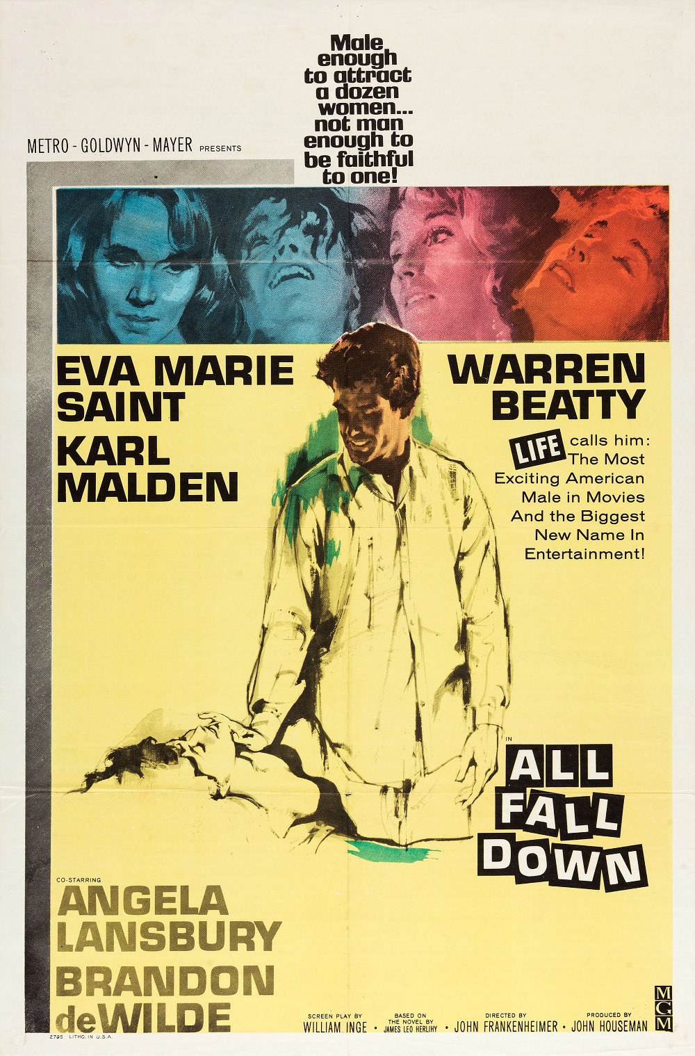 All Fall Down (1962) starring Eva Marie Saint on DVD on DVD