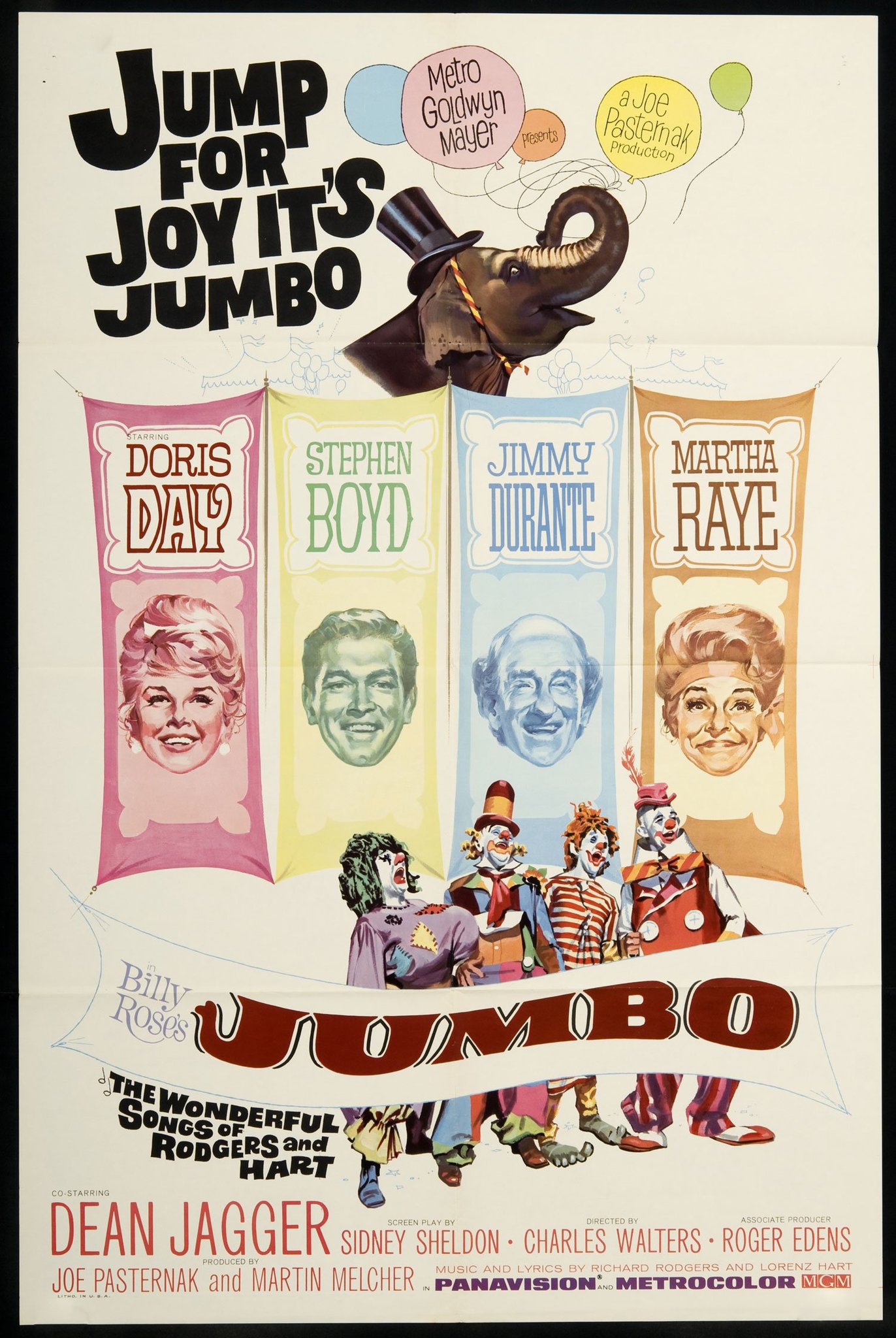 Billy Rose's Jumbo (1962) starring Doris Day on DVD on DVD