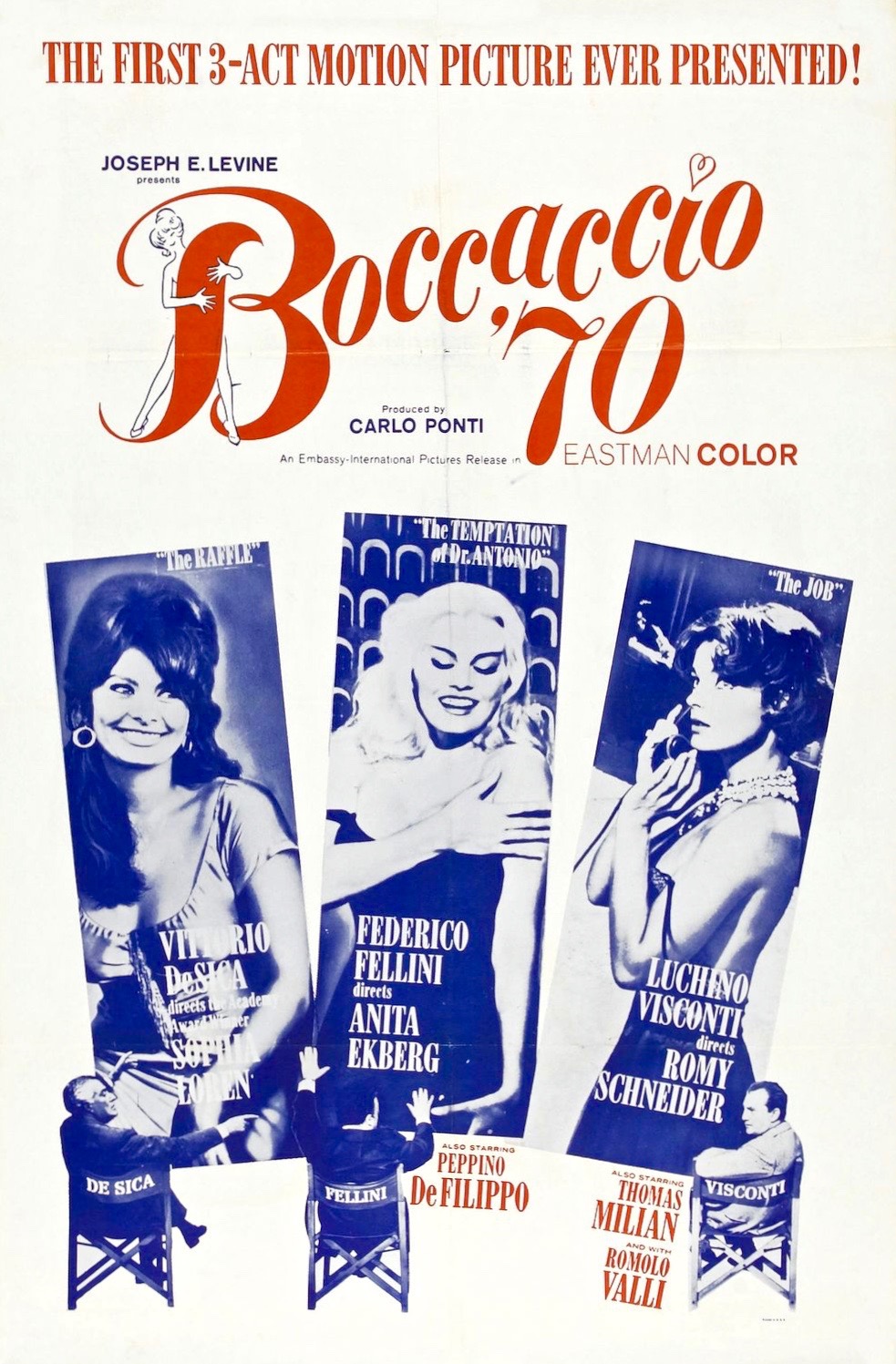 Boccaccio '70 (1962) with English Subtitles on DVD on DVD