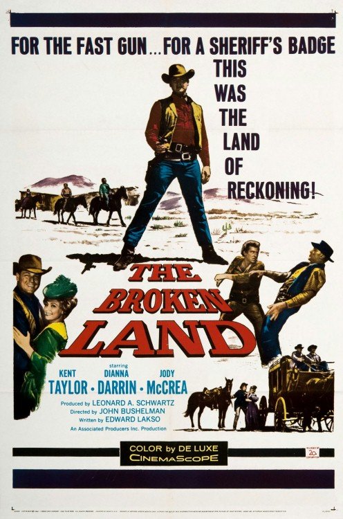 The Broken Land (1962) starring Kent Taylor on DVD on DVD