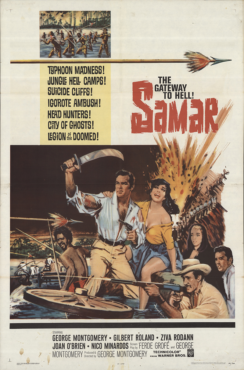 Samar (1962) starring George Montgomery on DVD on DVD