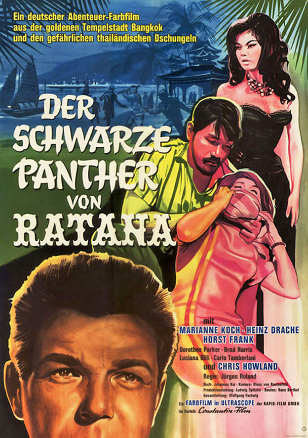 The Black Panther of Ratana (1963) with English Subtitles on DVD on DVD