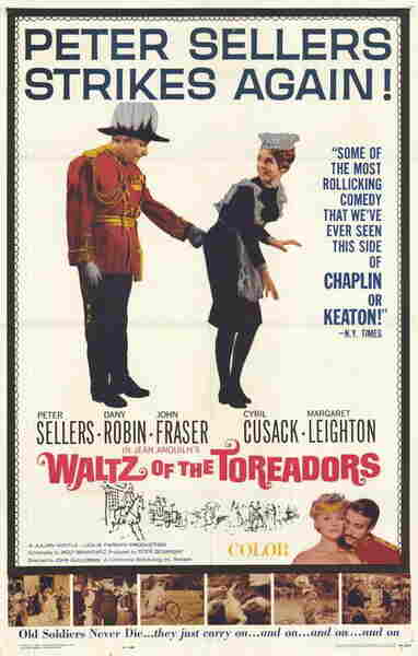 Waltz of the Toreadors (1962) starring Peter Sellers on DVD on DVD