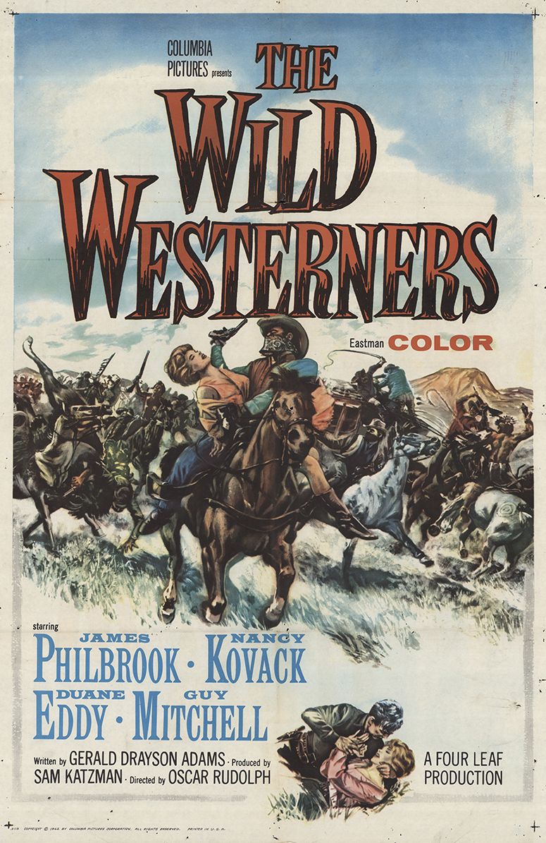 The Wild Westerners (1962) starring James Philbrook on DVD on DVD