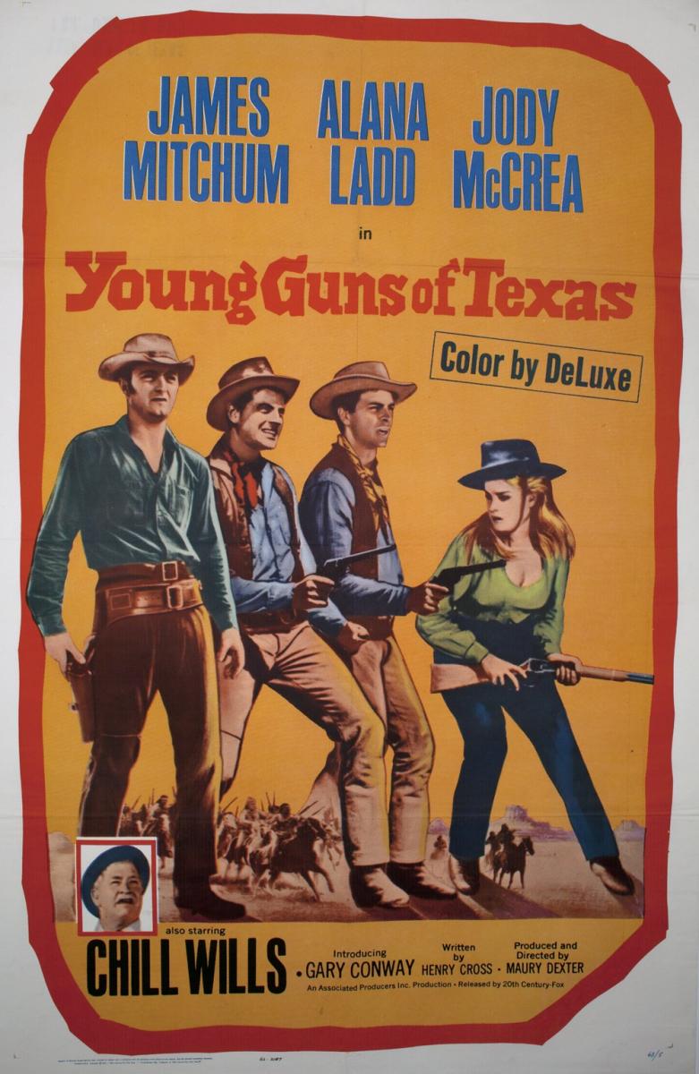 Young Guns of Texas (1962) starring James Mitchum on DVD on DVD