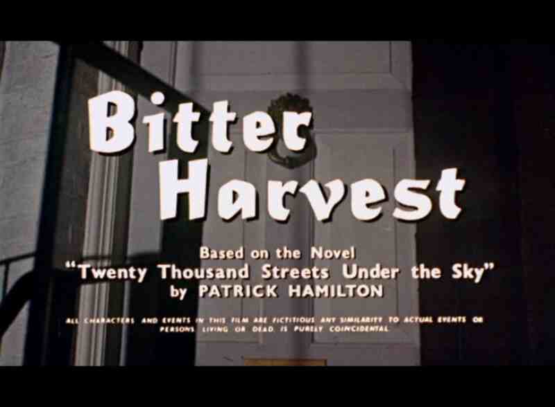 Bitter Harvest (1963) Screenshot 1