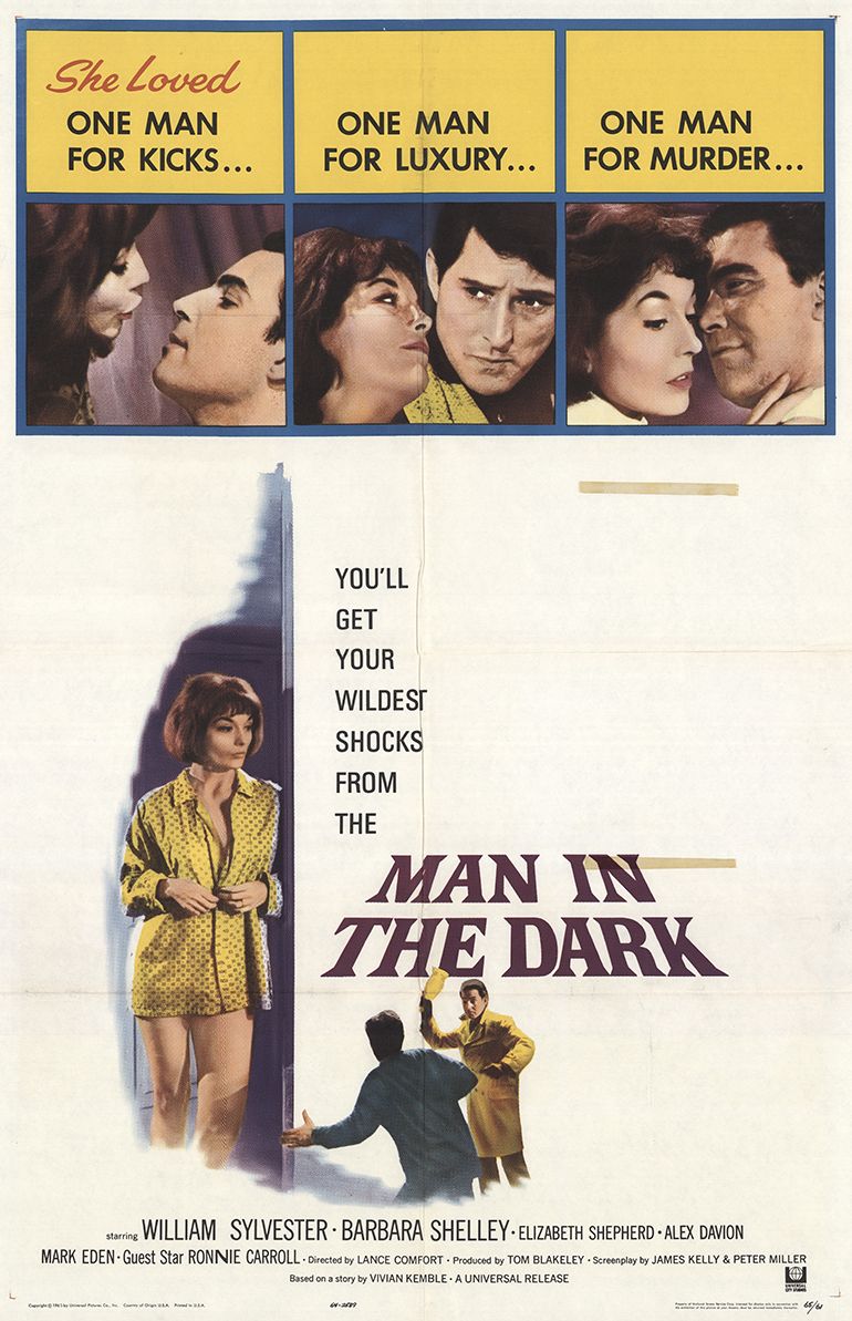 Man in the Dark (1964) starring William Sylvester on DVD on DVD