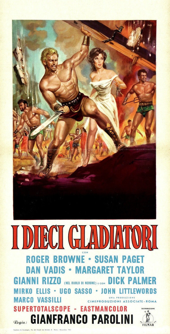 The Ten Gladiators (1963) with English Subtitles on DVD on DVD