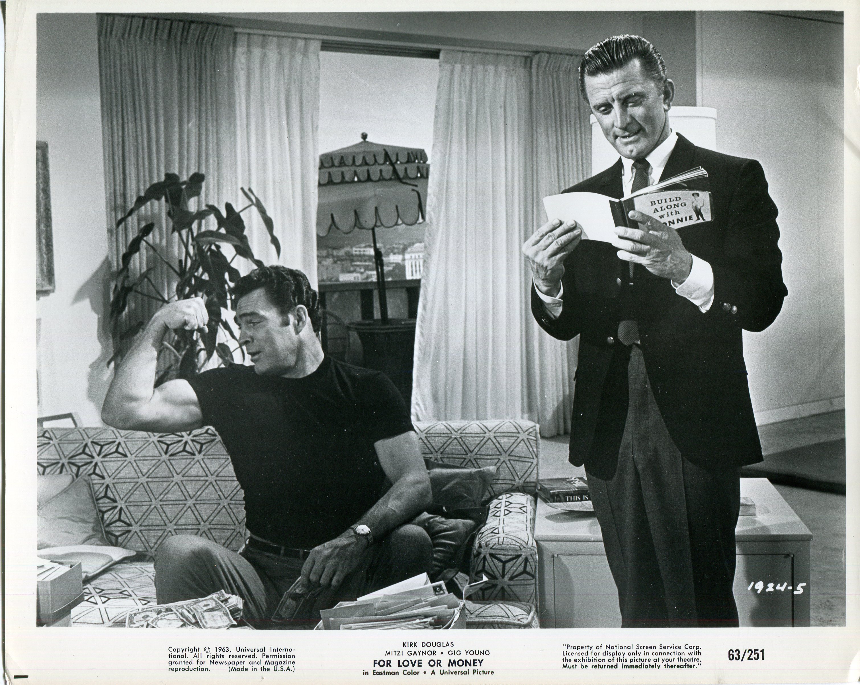 For Love or Money (1963) Screenshot 3 