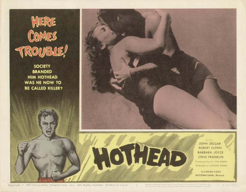 Hothead (1963) Screenshot 3 