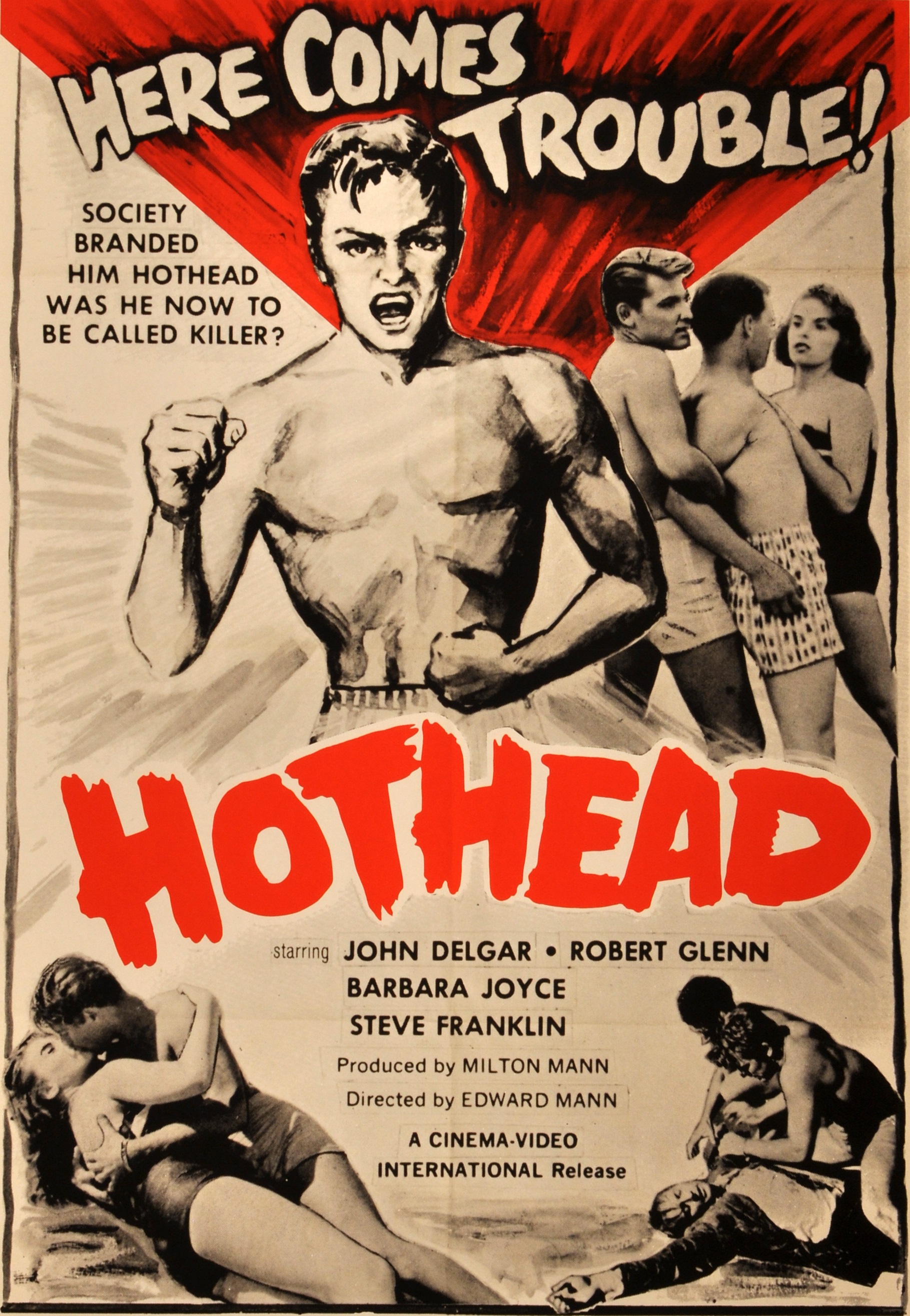 Hothead (1963) starring John Delgar on DVD on DVD
