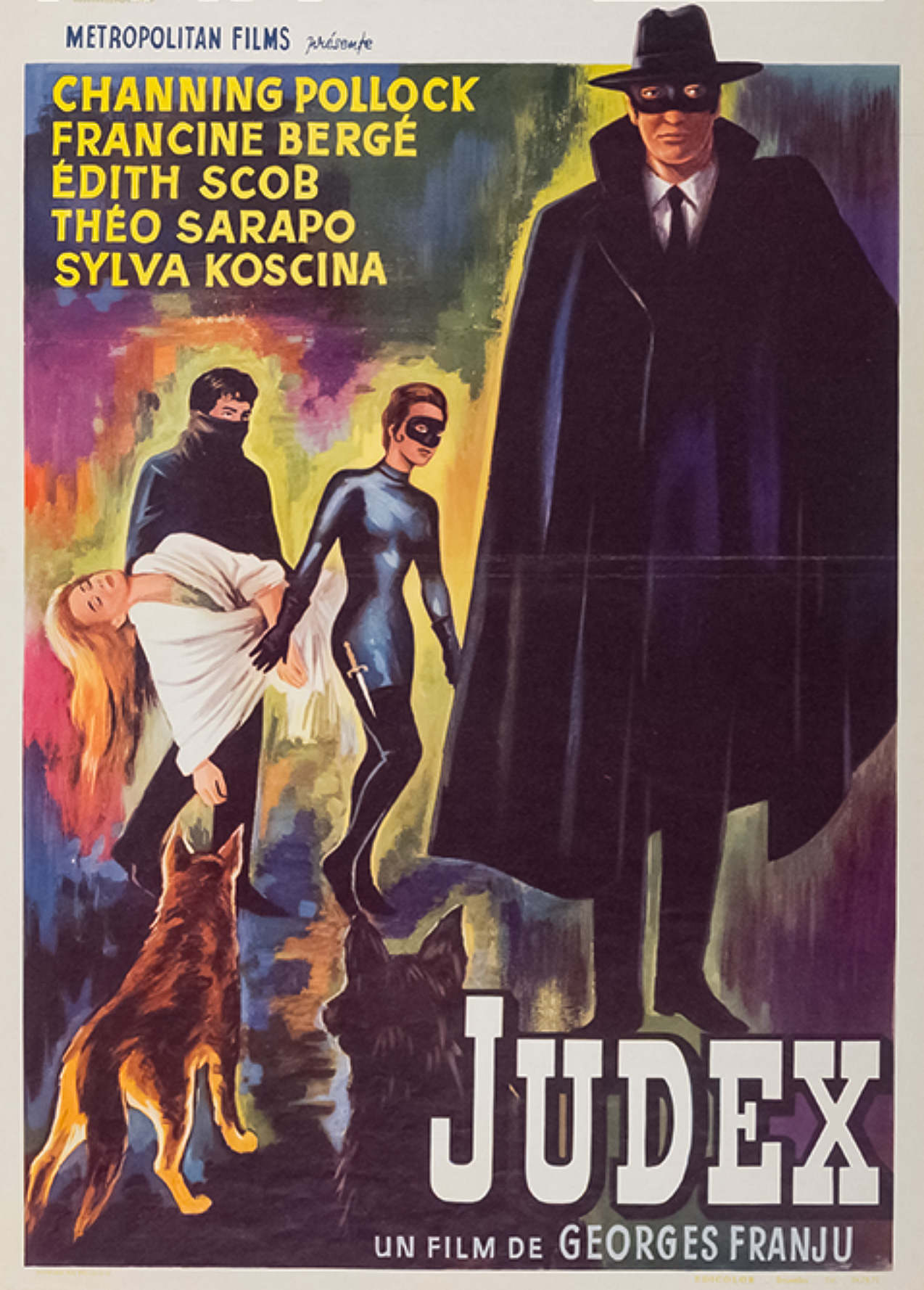 Judex (1963) with English Subtitles on DVD on DVD