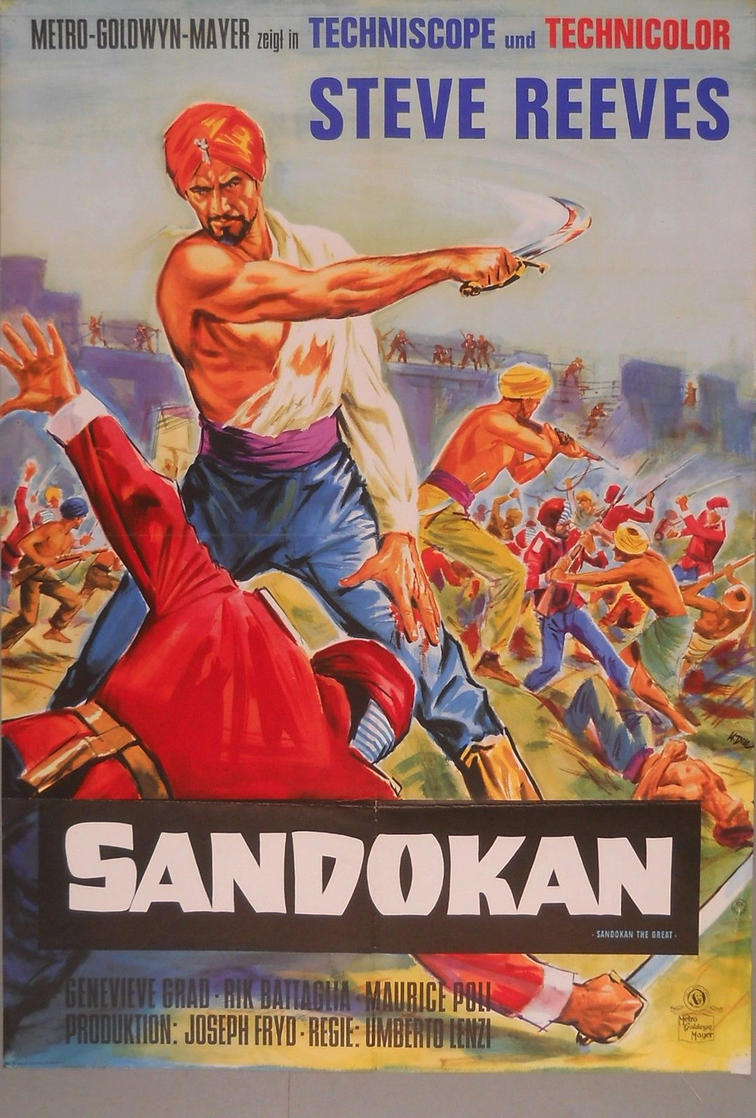 Sandokan the Great (1963) with English Subtitles on DVD on DVD