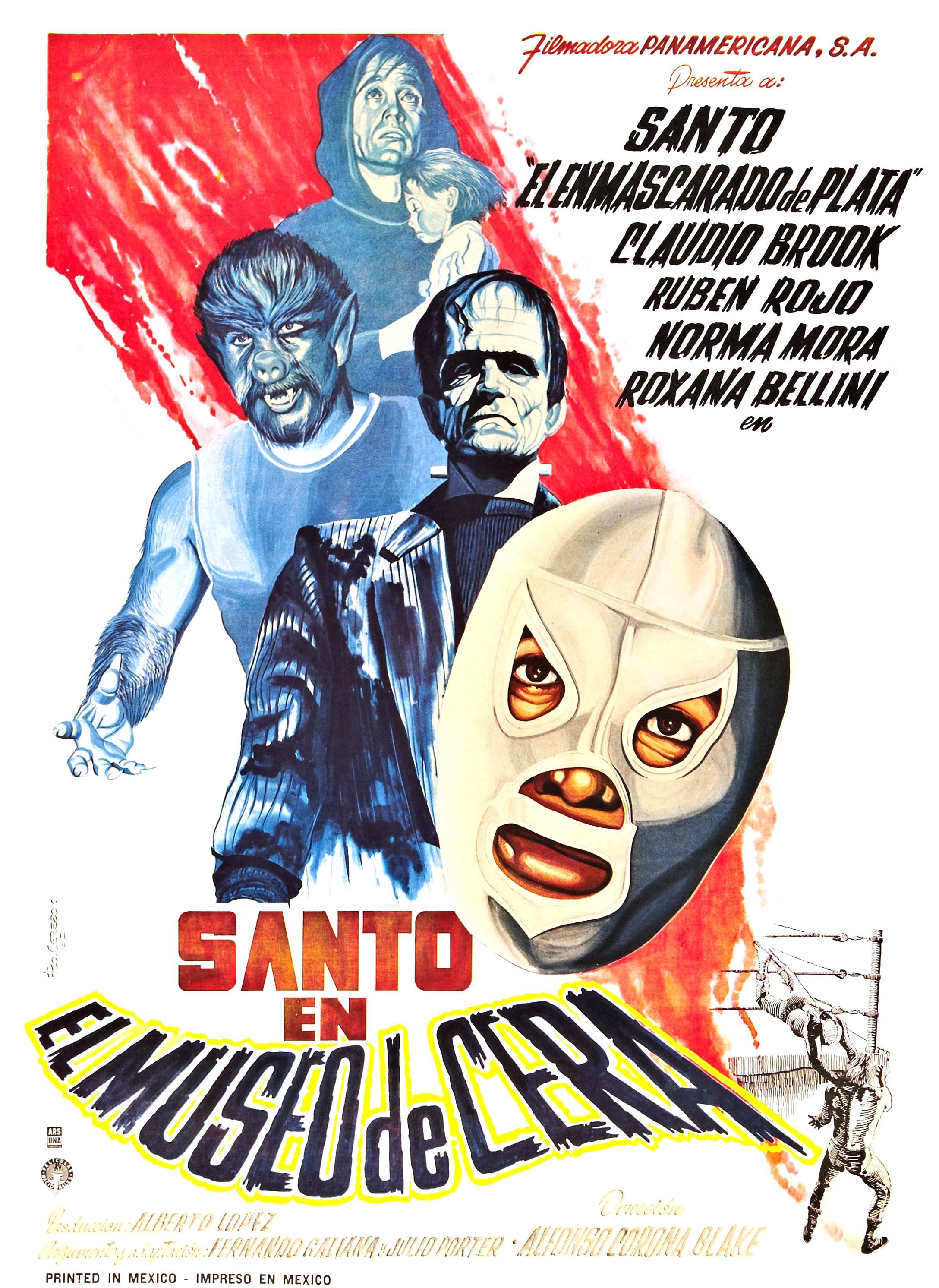Santo en el museo de cera (1963) with English Subtitles on DVD on DVD