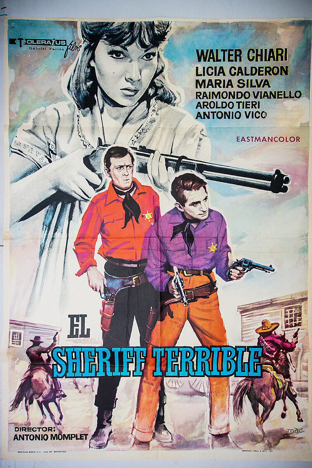 Terrible Sheriff (1962) Screenshot 1