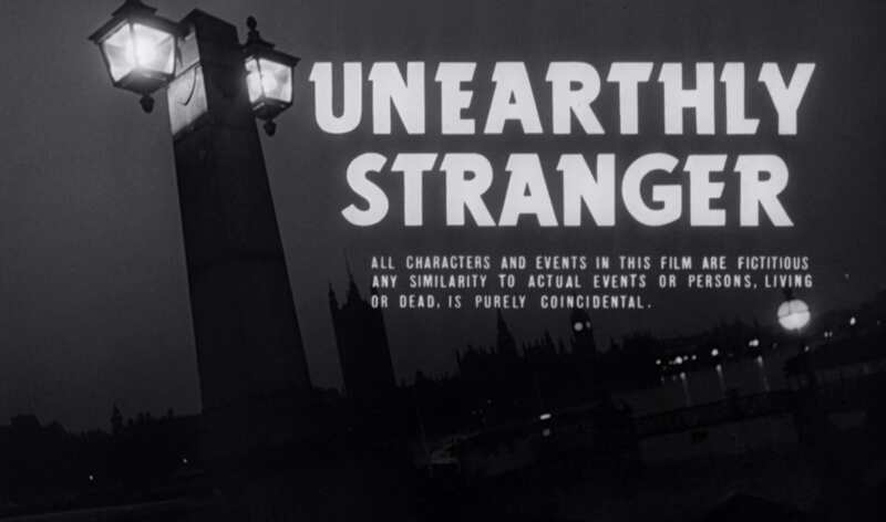 Unearthly Stranger (1963) Screenshot 1