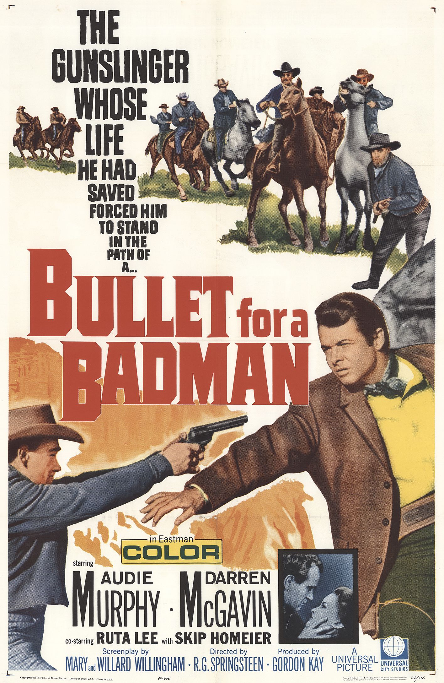 Bullet for a Badman (1964) starring Audie Murphy on DVD on DVD