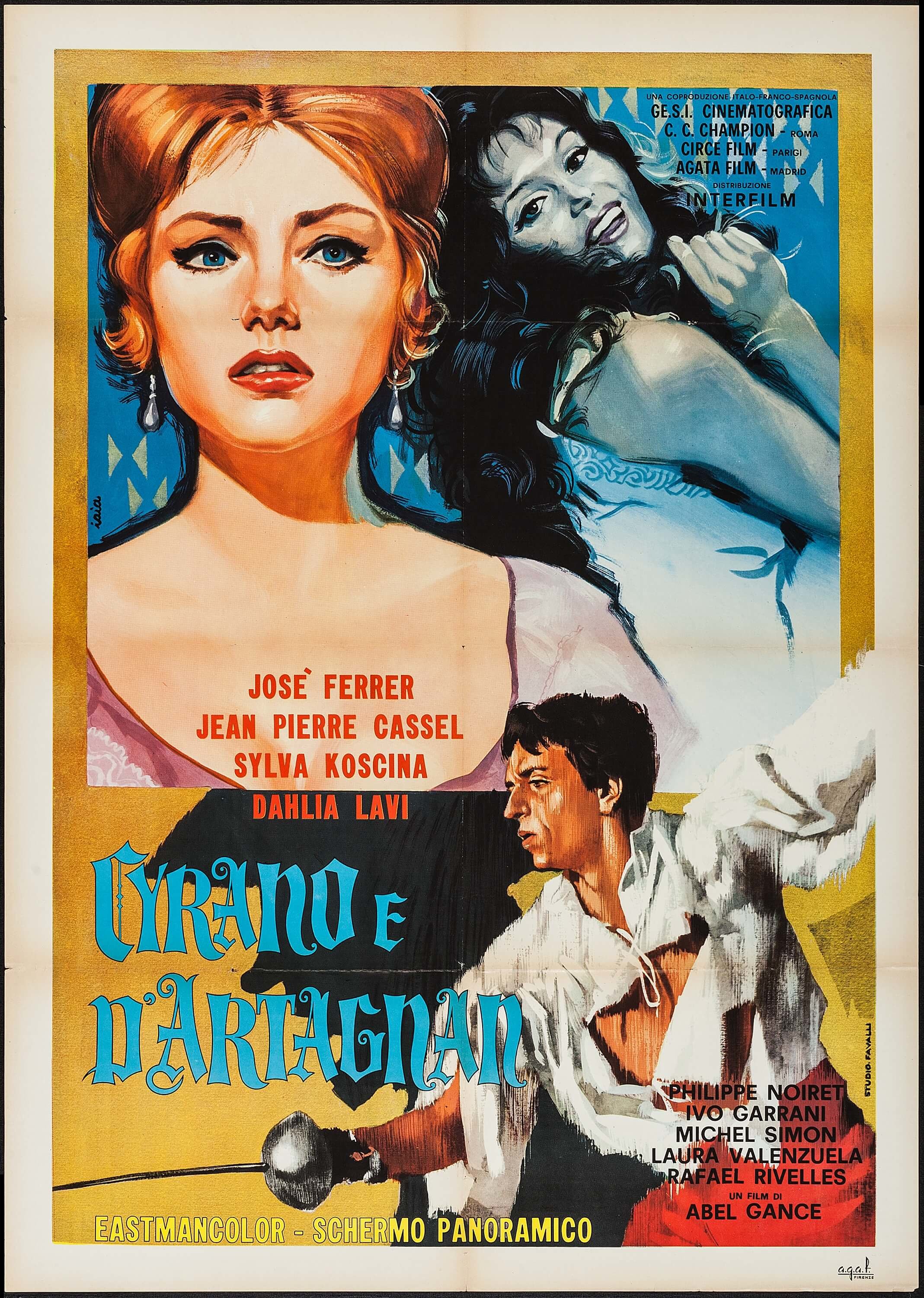 Cyrano et d'Artagnan (1964) with English Subtitles on DVD on DVD