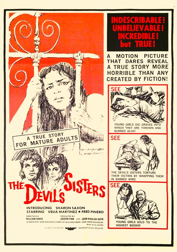 The Devil's Sisters (1966) starring Sharon Saxon on DVD on DVD