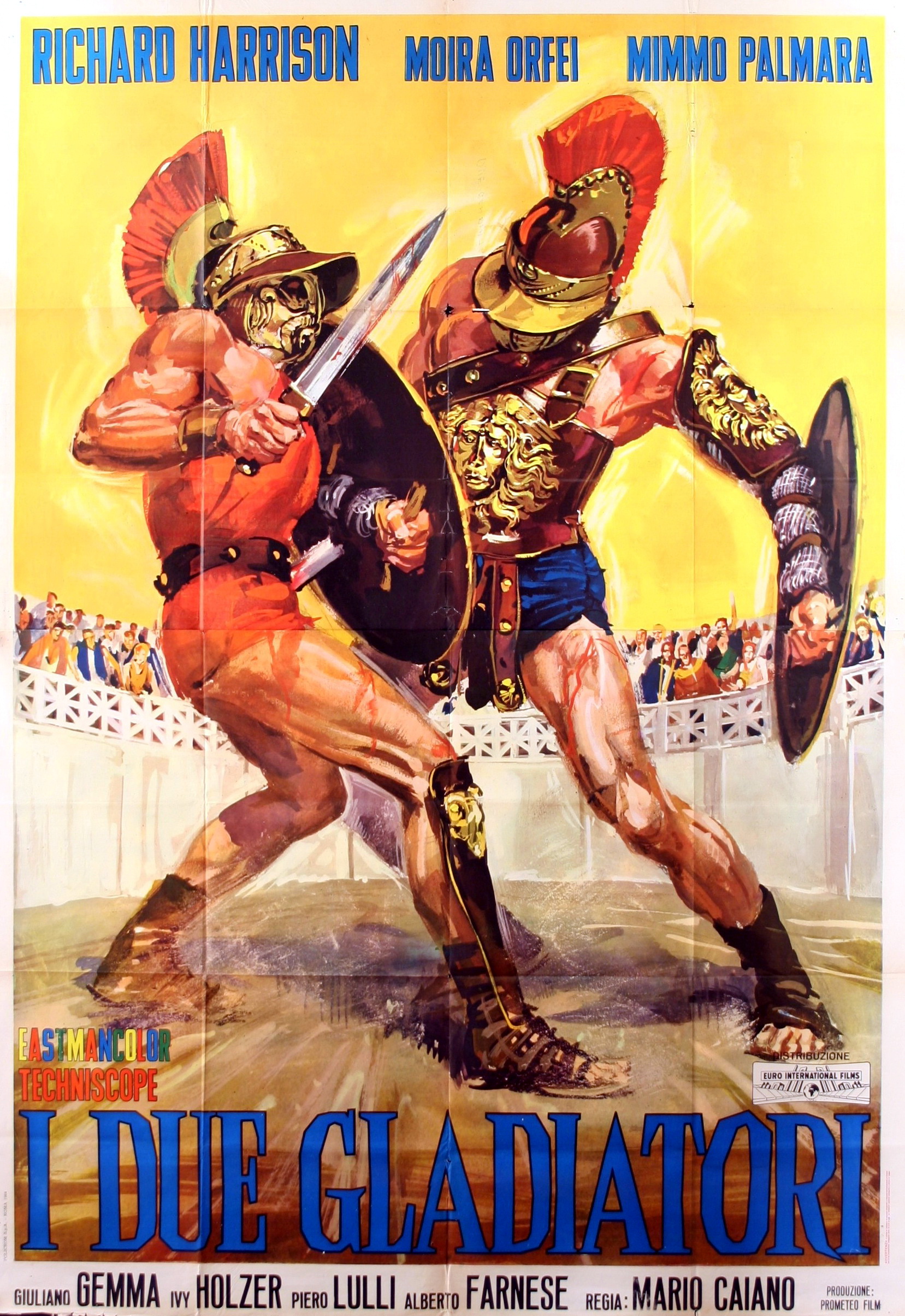 The Two Gladiators (1964) with English Subtitles on DVD on DVD