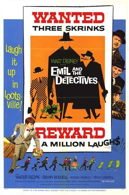 Emil and the Detectives (1964) starring Walter Slezak on DVD on DVD