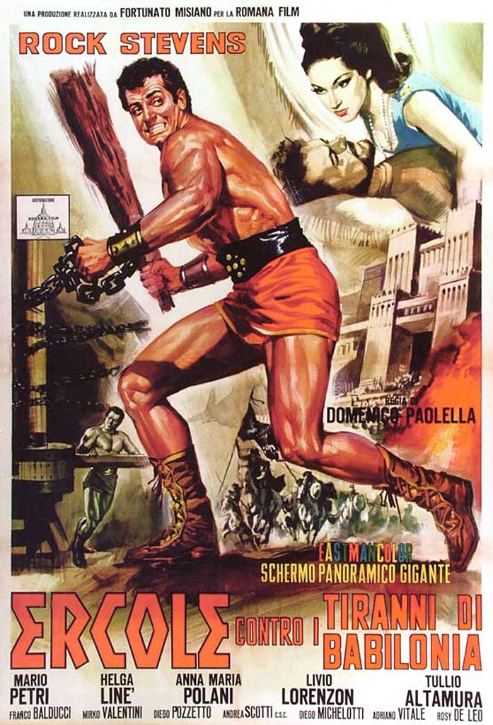 Hercules and the Tyrants of Babylon (1964) with English Subtitles on DVD on DVD