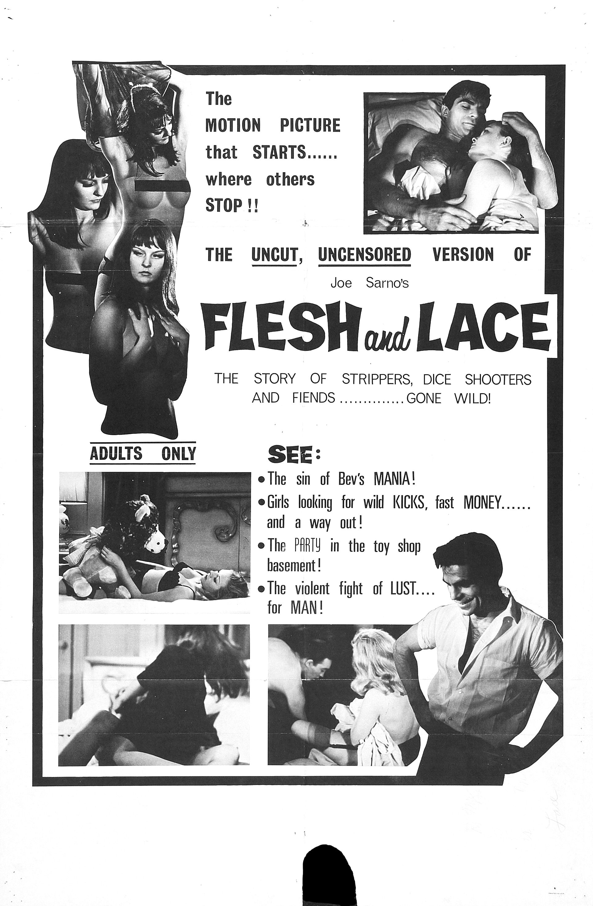 Flesh and Lace (1965) starring Heather Hall on DVD on DVD