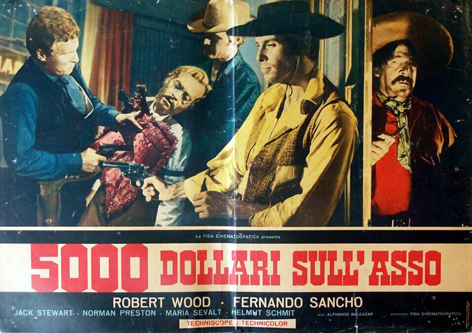 Five Thousand Dollars on One Ace (1965) Screenshot 1 