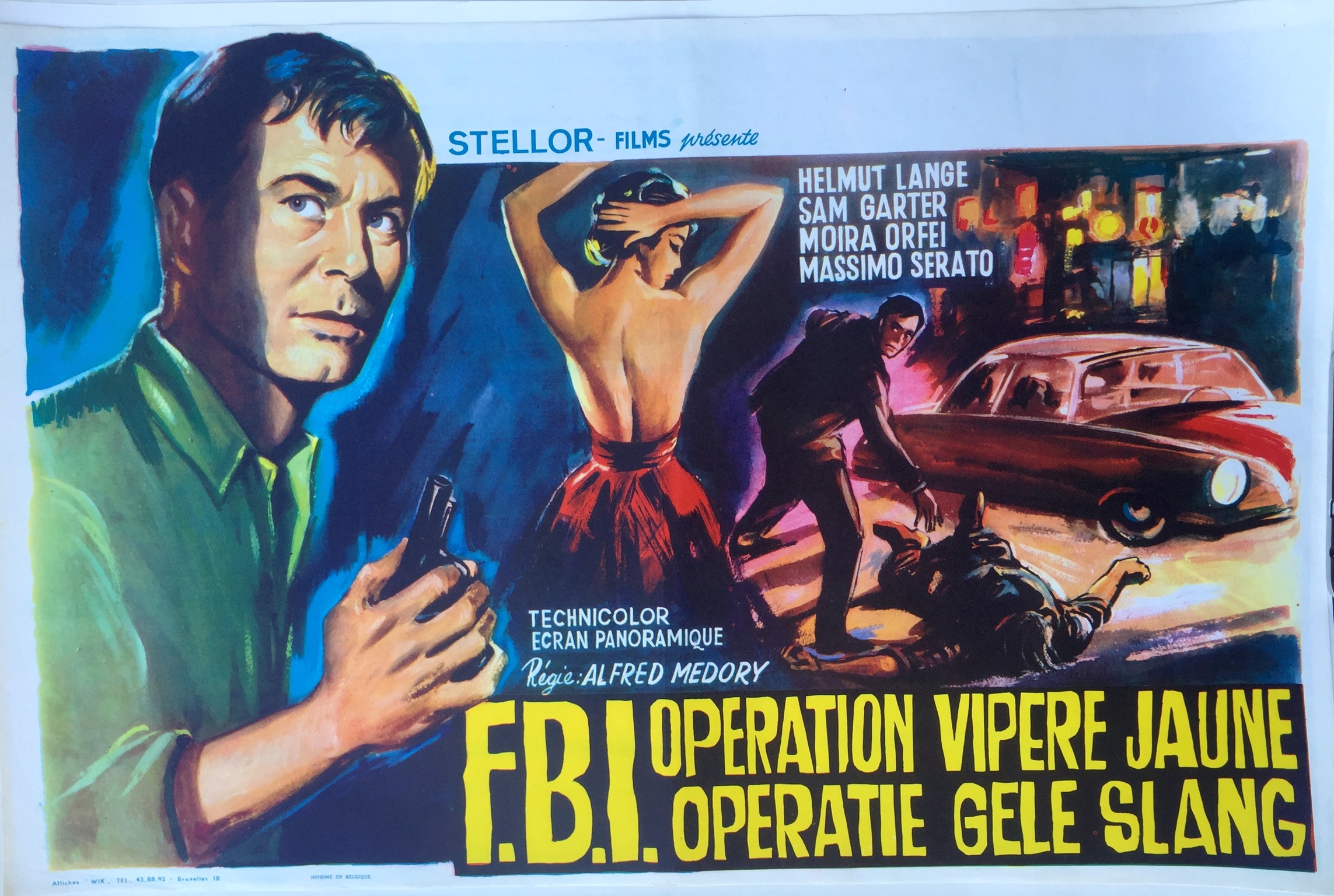 FBI Operation Yellow Viper (1966) with English Subtitles on DVD on DVD