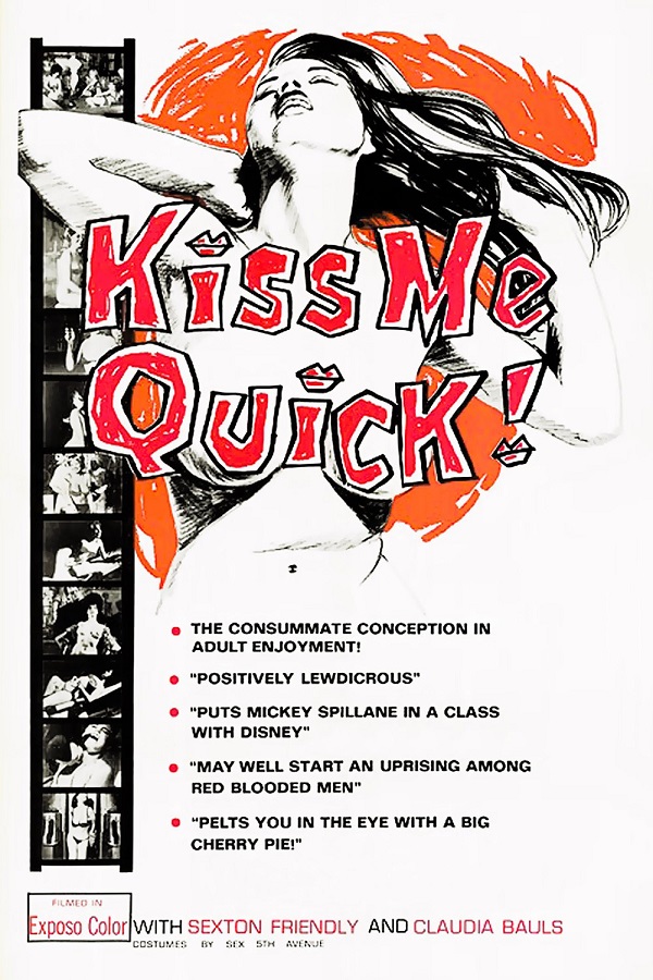 Kiss Me Quick! (1964) starring Max Gardens on DVD on DVD