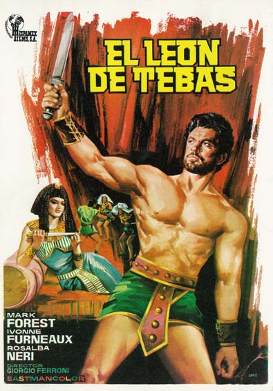The Lion of Thebes (1964) with English Subtitles on DVD on DVD