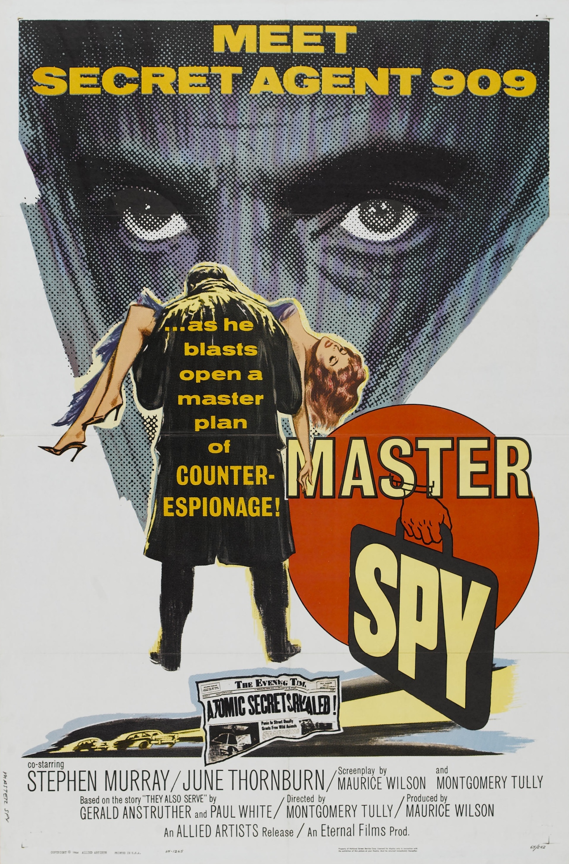 Master Spy (1963) starring Stephen Murray on DVD on DVD