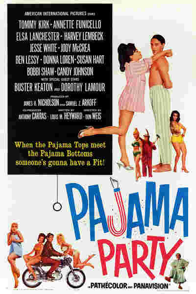 Pajama Party (1964) starring Tommy Kirk on DVD on DVD