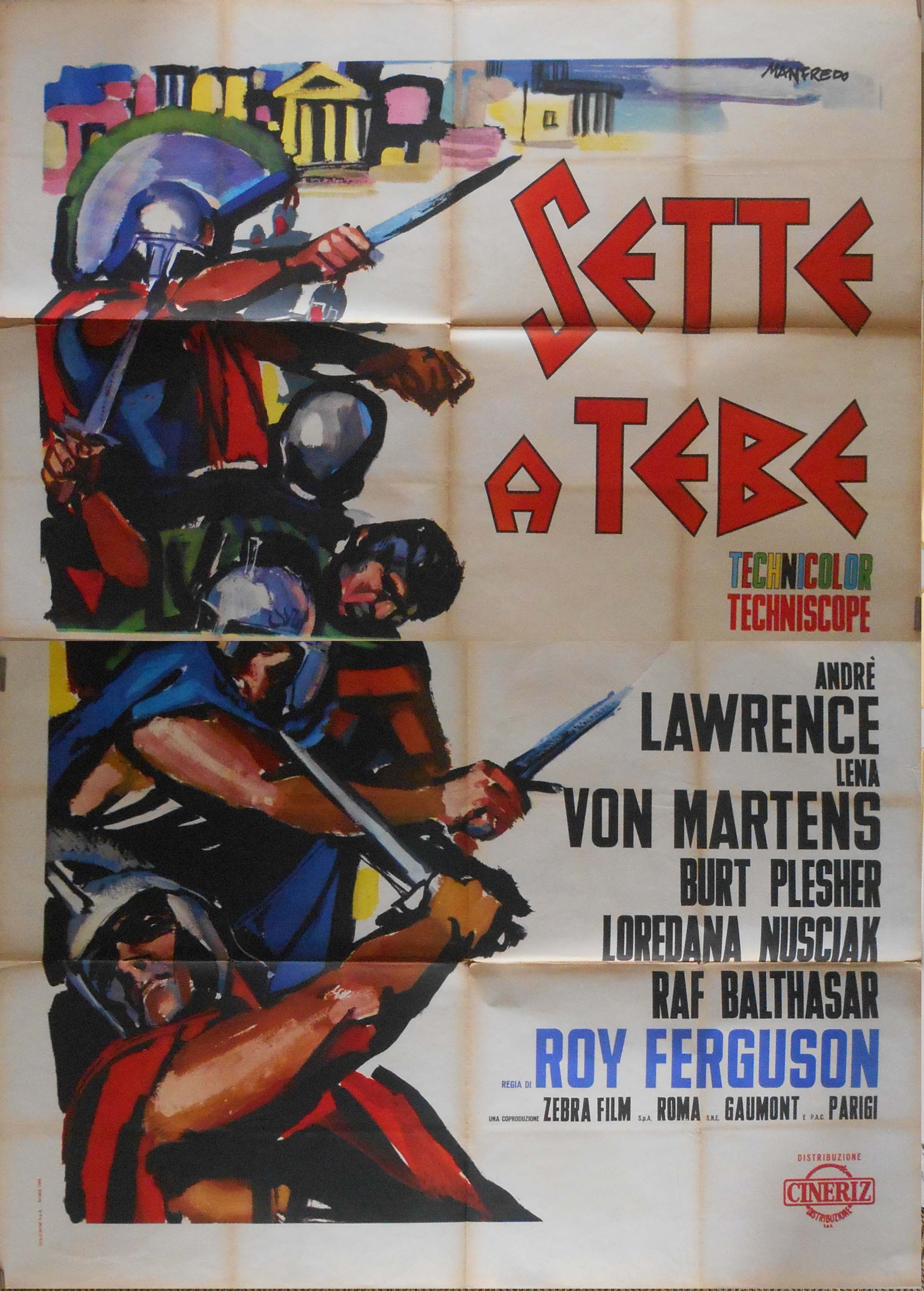 Seven from Thebes (1964) with English Subtitles on DVD on DVD