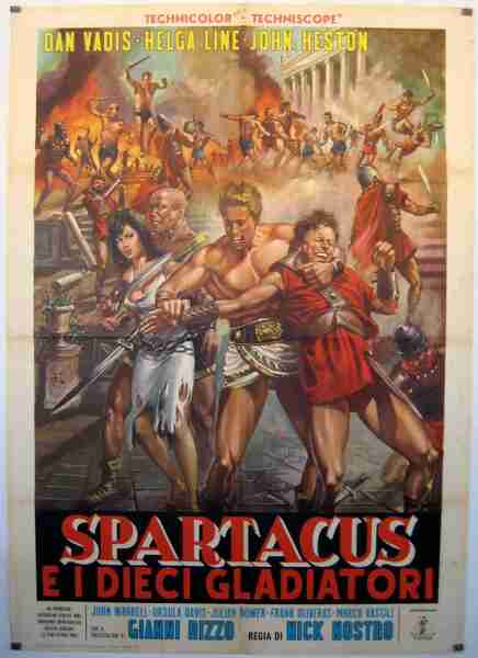 Spartacus and the Ten Gladiators (1964) with English Subtitles on DVD on DVD