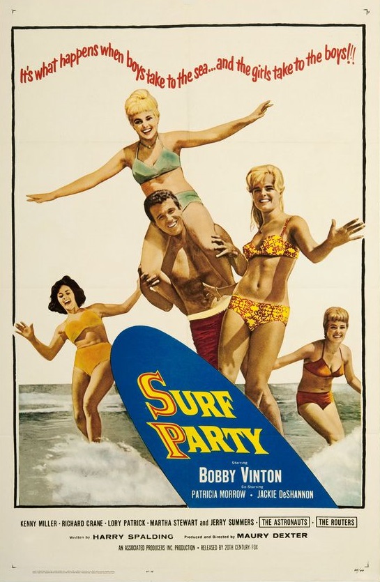 Surf Party (1964) starring Bobby Vinton on DVD on DVD