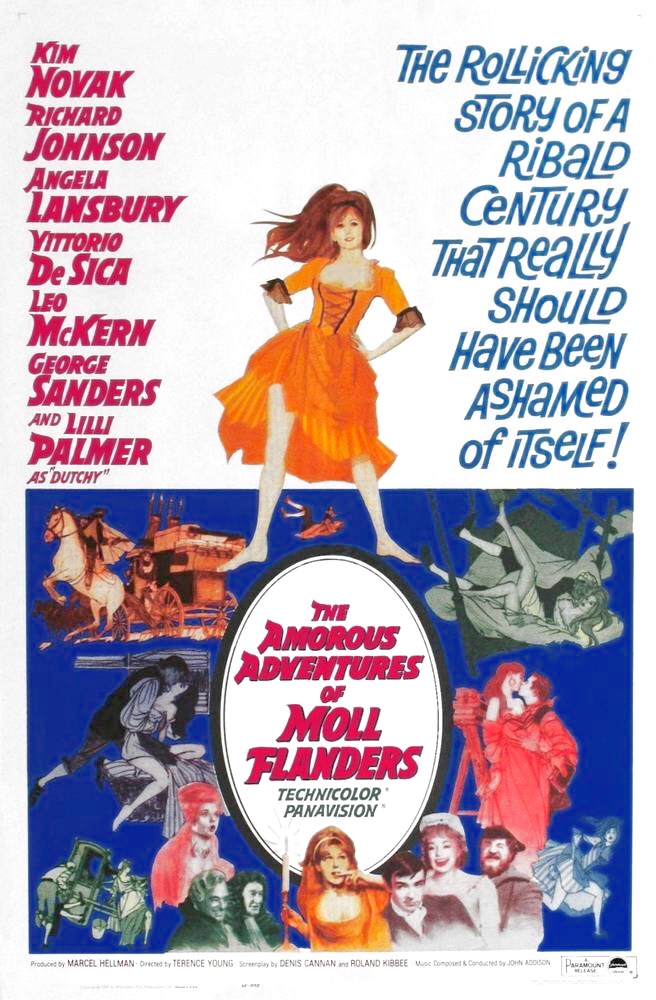 The Amorous Adventures of Moll Flanders (1965) starring Kim Novak on DVD on DVD