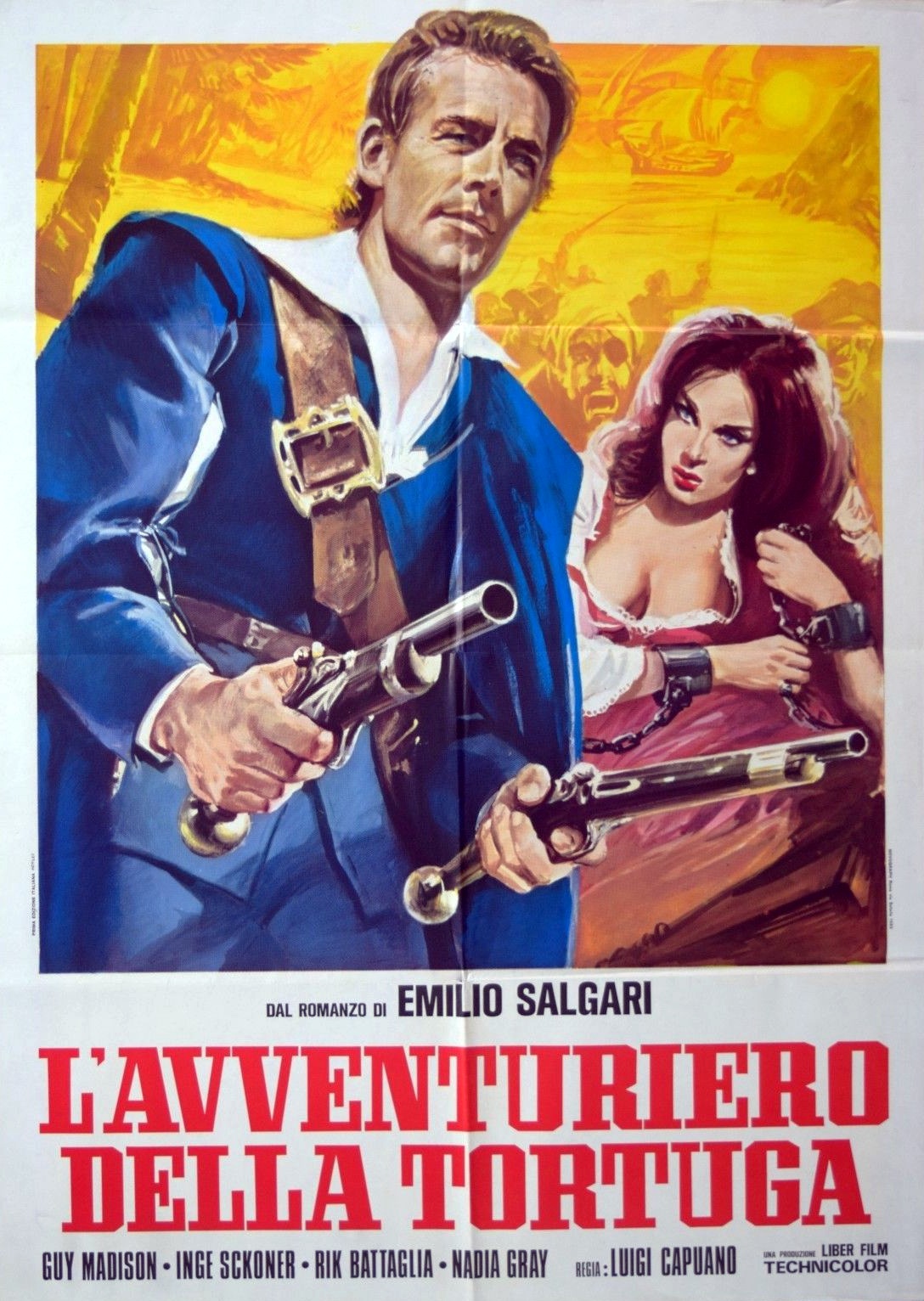 L'avventuriero della Tortuga (1965) with English Subtitles on DVD on DVD