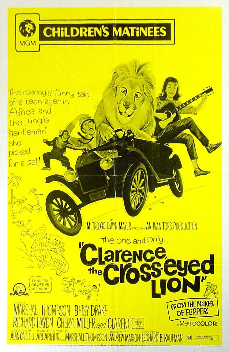 Clarence, the Cross-Eyed Lion (1965) Screenshot 1 