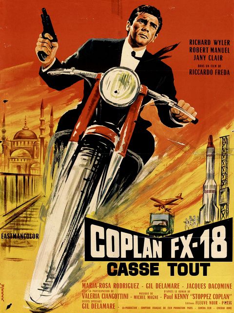Coplan FX 18 casse tout (1965) with English Subtitles on DVD on DVD